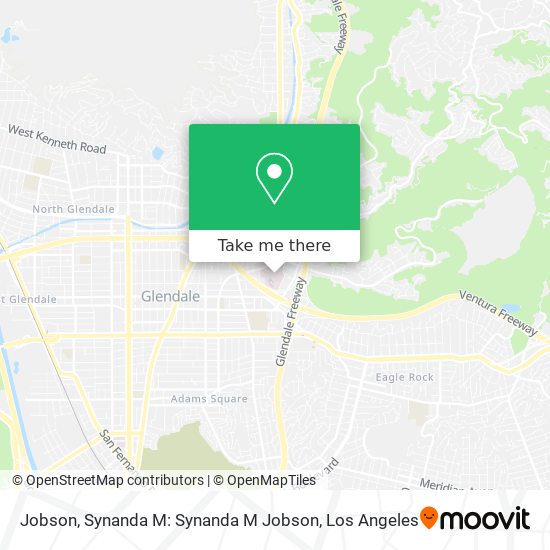 Jobson, Synanda M: Synanda M Jobson map