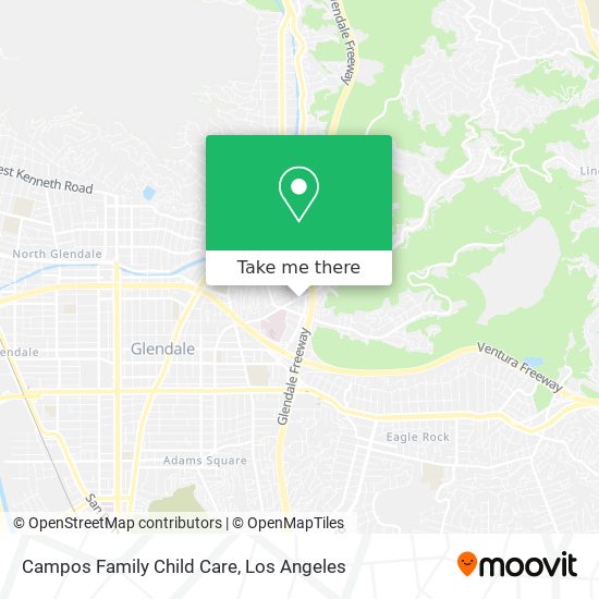 Campos Family Child Care map