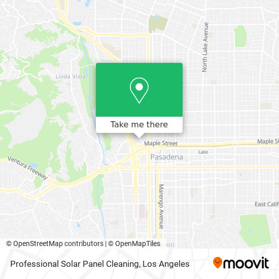 Mapa de Professional Solar Panel Cleaning