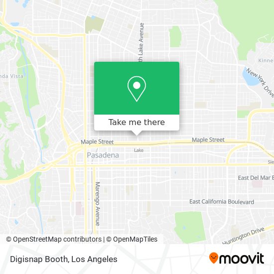 Digisnap Booth map