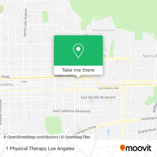 1 Physical Therapy map