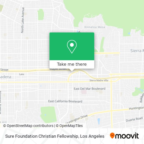 Sure Foundation Christian Fellowship map