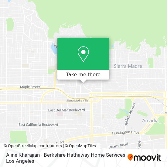 Aline Kharajian - Berkshire Hathaway Home Services map