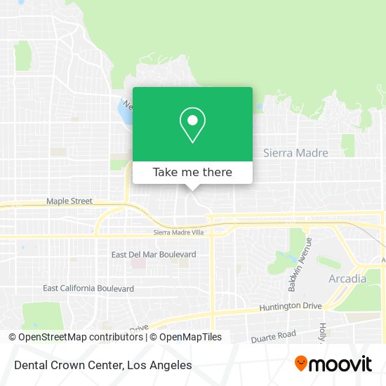 Dental Crown Center map