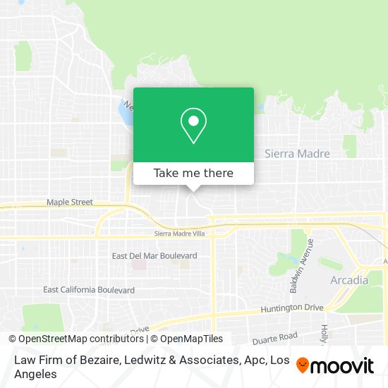 Law Firm of Bezaire, Ledwitz & Associates, Apc map