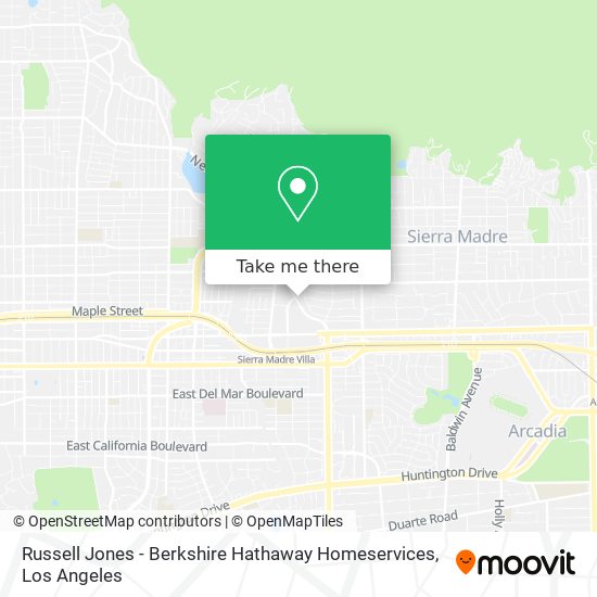 Russell Jones - Berkshire Hathaway Homeservices map