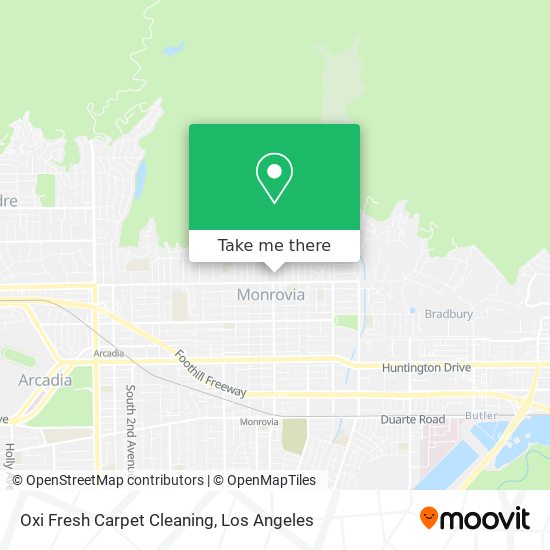 Oxi Fresh Carpet Cleaning map