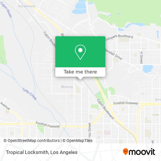 Tropical Locksmith map