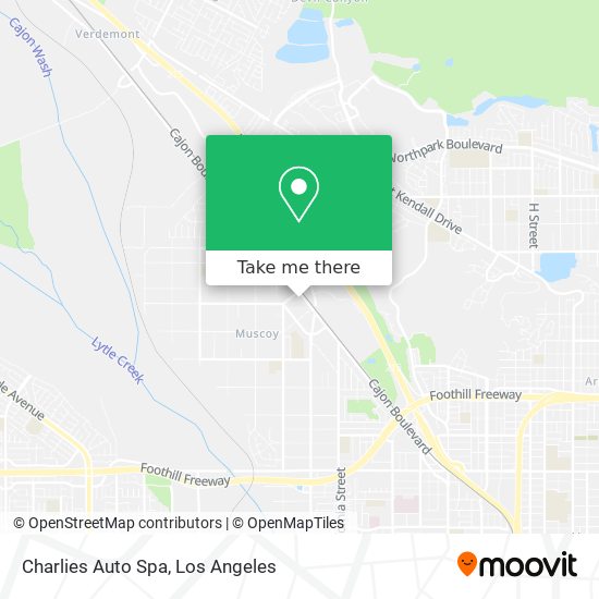 Charlies Auto Spa map