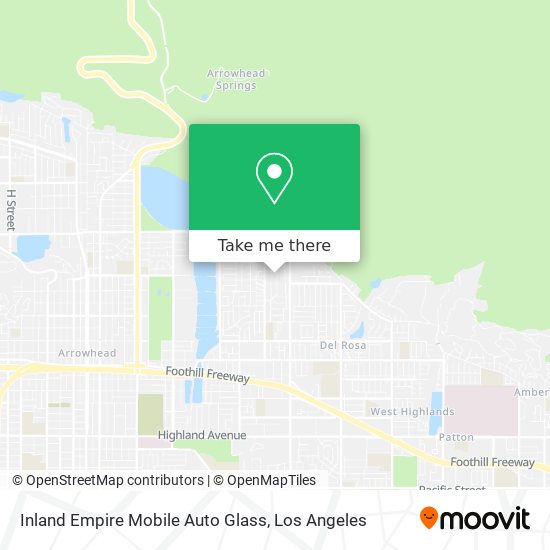 Inland Empire Mobile Auto Glass map