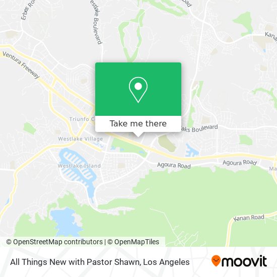 All Things New with Pastor Shawn map