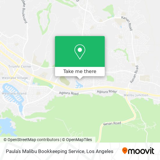 Paula's Malibu Bookkeeping Service map