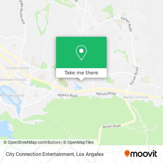 Mapa de City Connection Entertainment