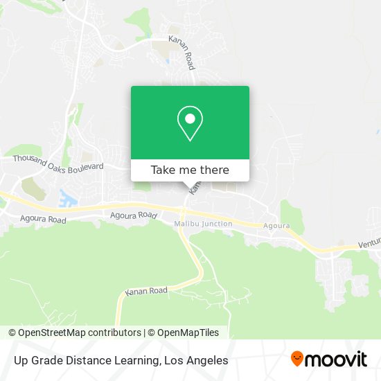 Up Grade Distance Learning map