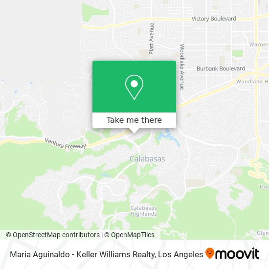 Maria Aguinaldo - Keller Williams Realty map