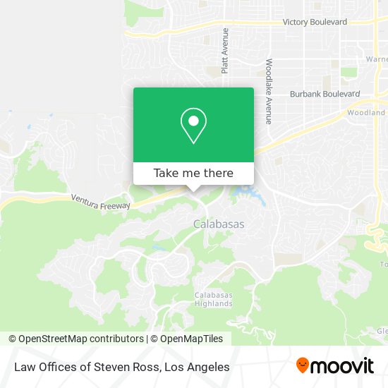 Mapa de Law Offices of Steven Ross