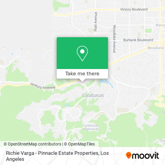 Mapa de Richie Varga - Pinnacle Estate Properties