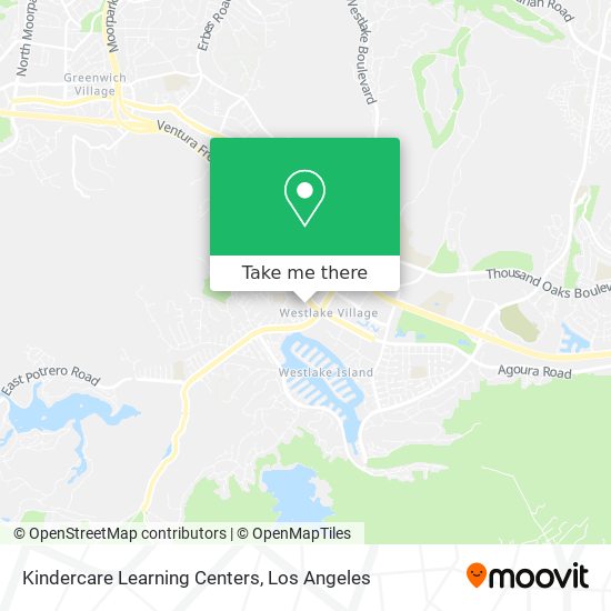 Kindercare Learning Centers map