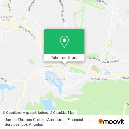 James Thomas Carter - Ameriprise Financial Services map
