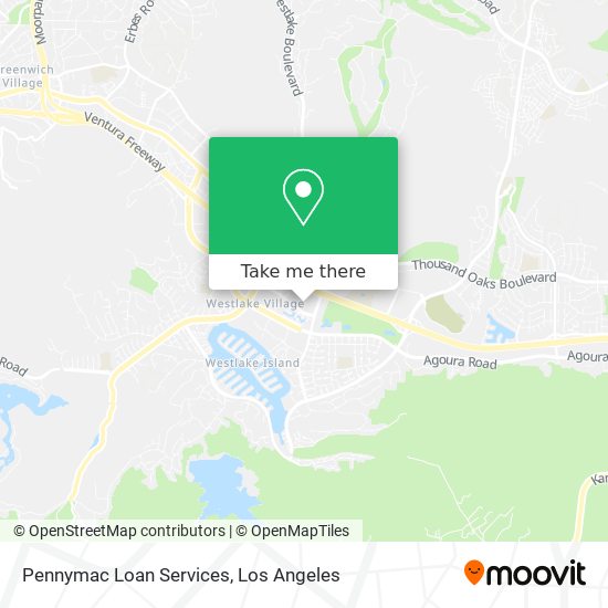 Pennymac Loan Services map