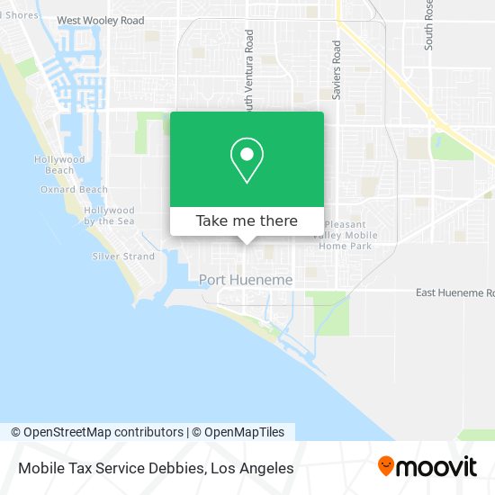 Mobile Tax Service Debbies map