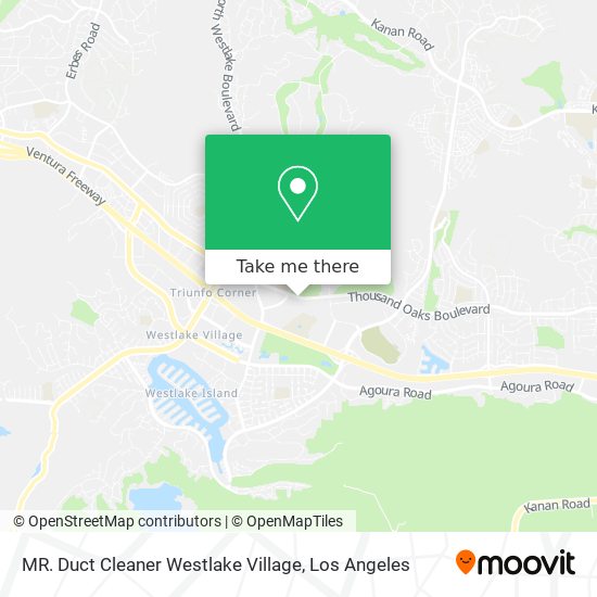 Mapa de MR. Duct Cleaner Westlake Village