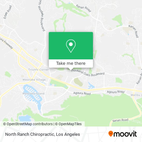 Mapa de North Ranch Chiropractic