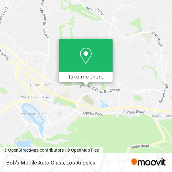 Mapa de Bob's Mobile Auto Glass