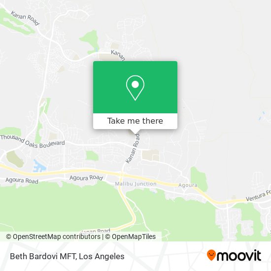 Beth Bardovi MFT map