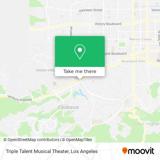 Mapa de Triple Talent Musical Theater