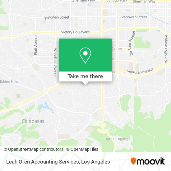 Leah Oren Accounting Services map