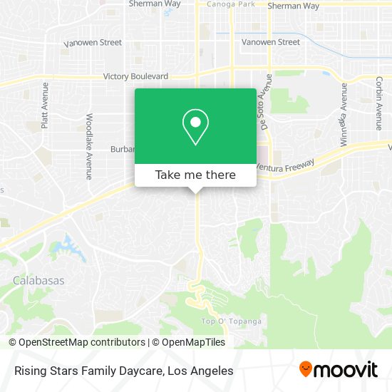 Mapa de Rising Stars Family Daycare