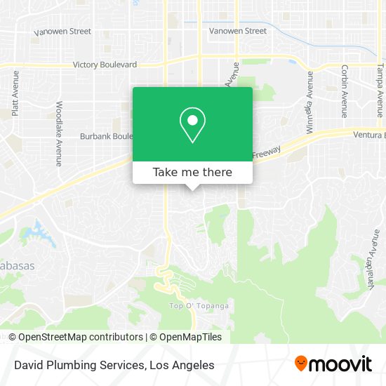 Mapa de David Plumbing Services