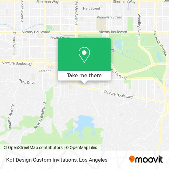 Kot Design Custom Invitations map
