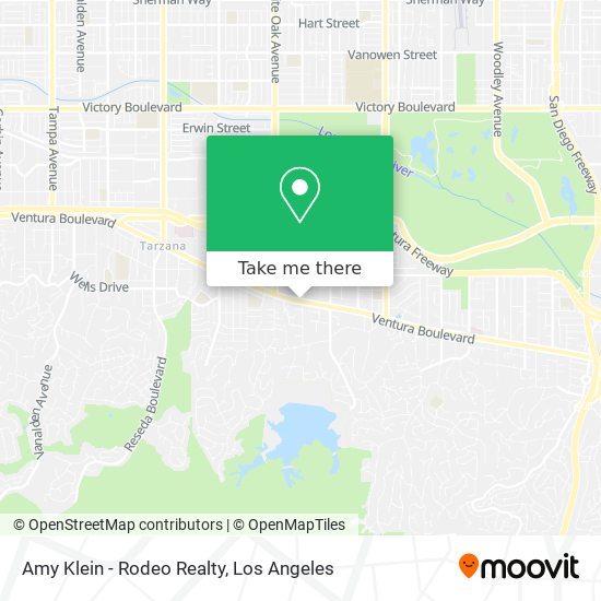 Amy Klein - Rodeo Realty map