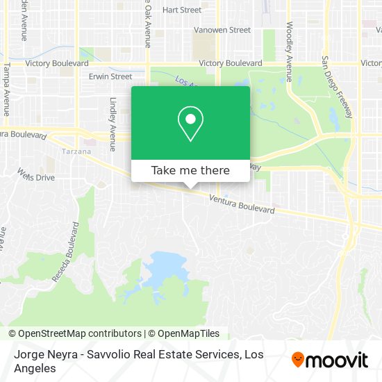 Jorge Neyra - Savvolio Real Estate Services map