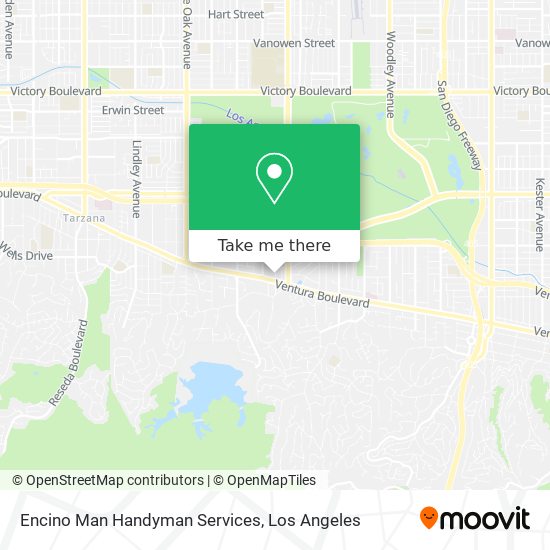 Mapa de Encino Man Handyman Services