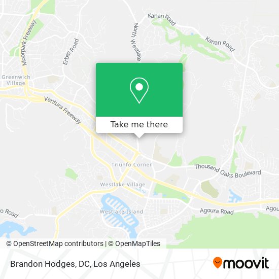 Mapa de Brandon Hodges, DC