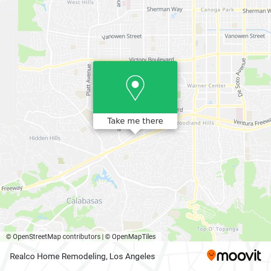 Realco Home Remodeling map