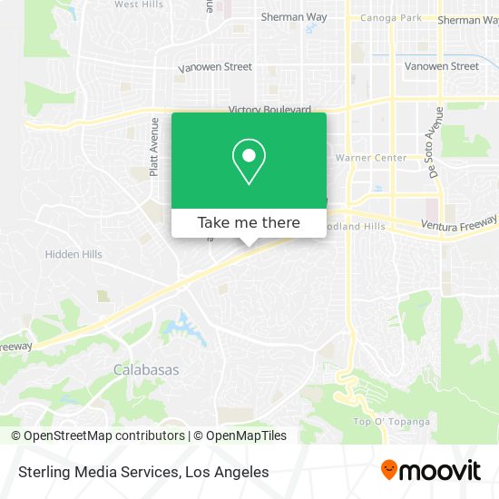 Sterling Media Services map