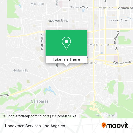 Handyman Services map