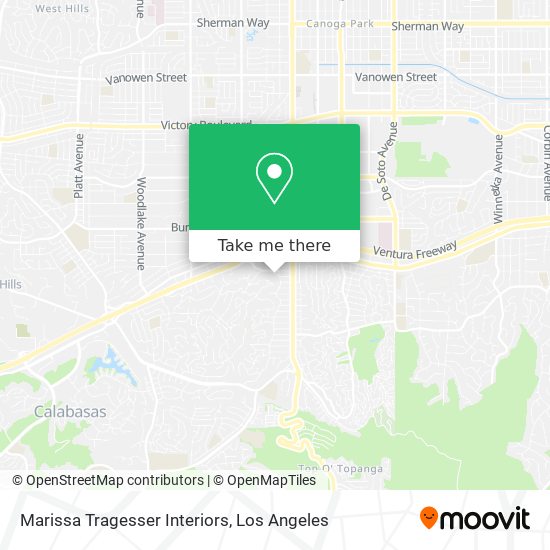 Marissa Tragesser Interiors map