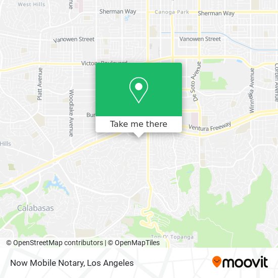 Now Mobile Notary map