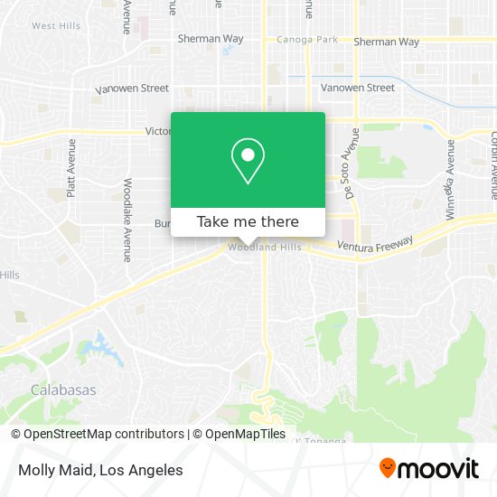 Molly Maid map