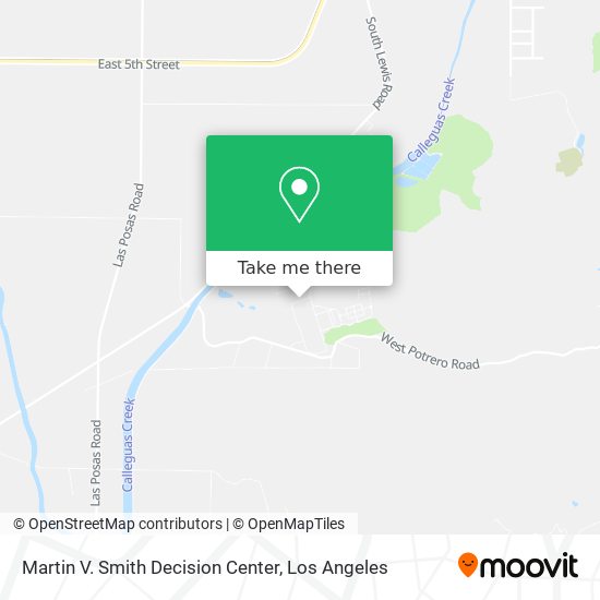 Martin V. Smith Decision Center map