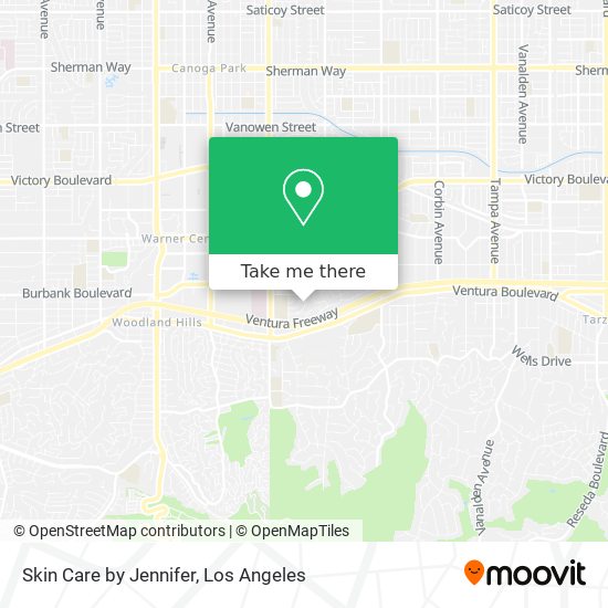 Skin Care by Jennifer map