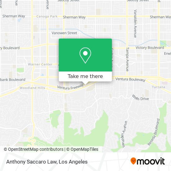 Anthony Saccaro Law map