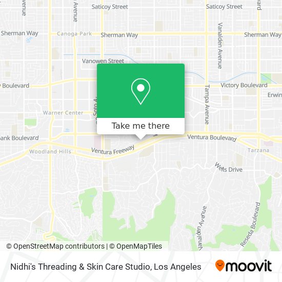 Mapa de Nidhi's Threading & Skin Care Studio