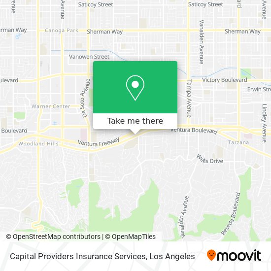Mapa de Capital Providers Insurance Services