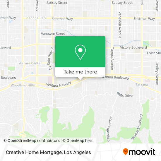 Creative Home Mortgage map